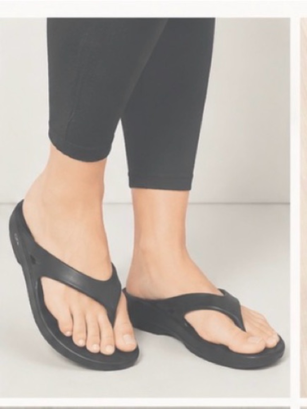 OOFOS Original Relaxation Sandal 7
Black comfy Y2K boho walking vacay travel